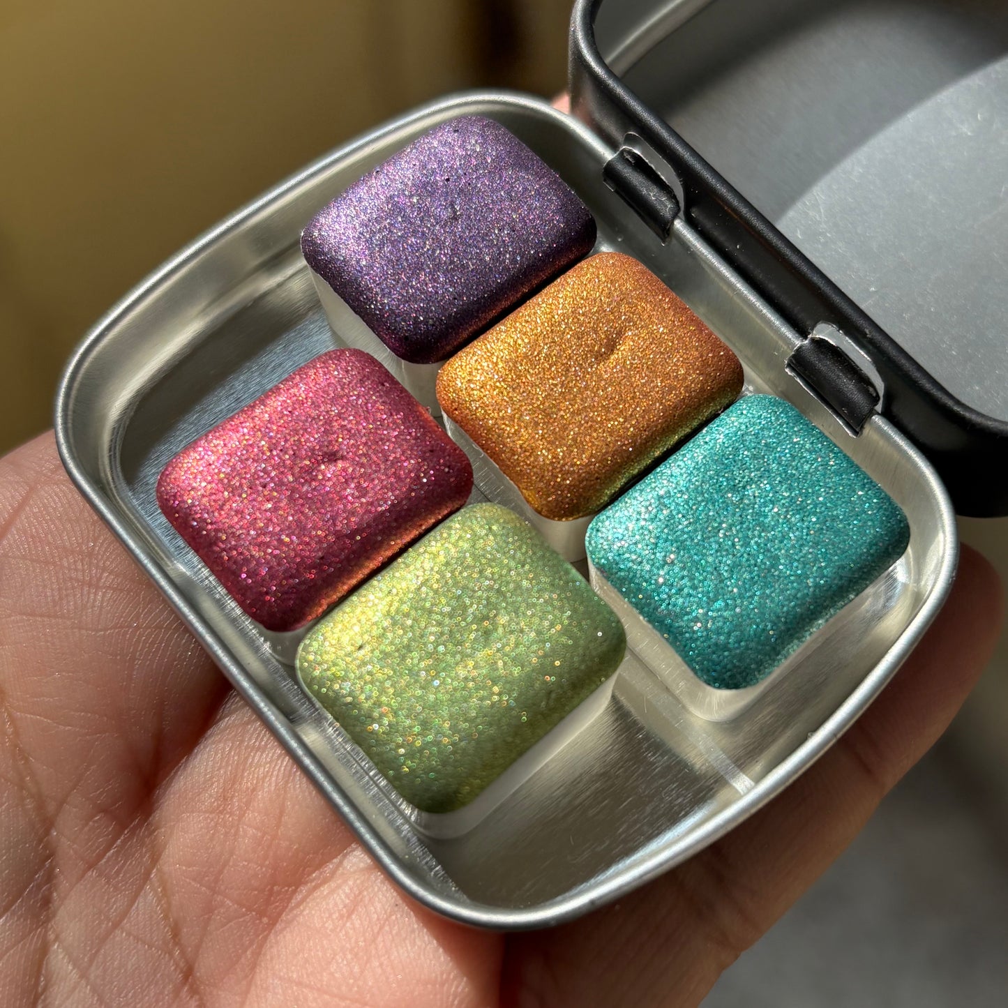 NEW Fairy Dust shimmer watercolor set metallic watercolour paints for artists