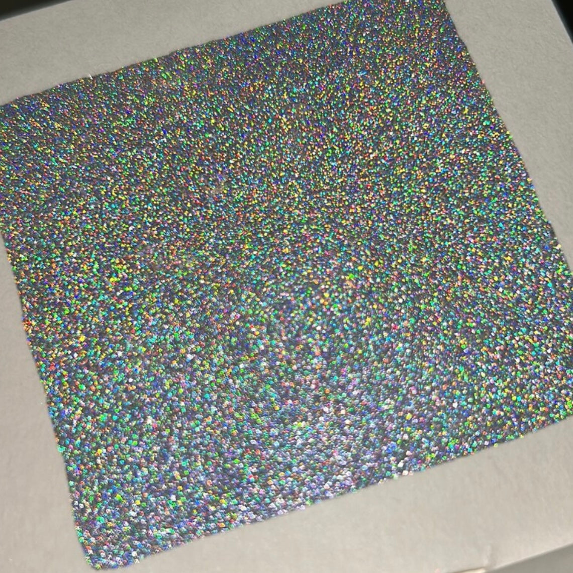 Disco holographic watercolor half pan